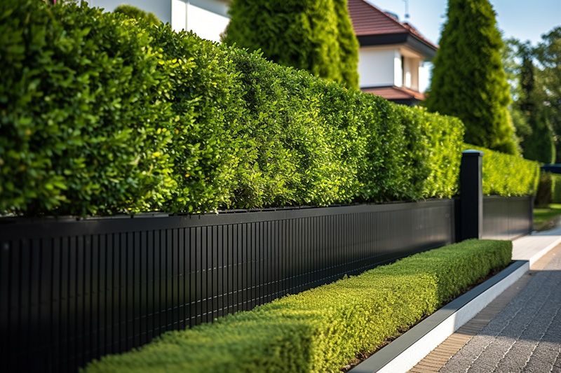 Grüne Gartengestaltung: Sichtschutz mit Rankpflanzen